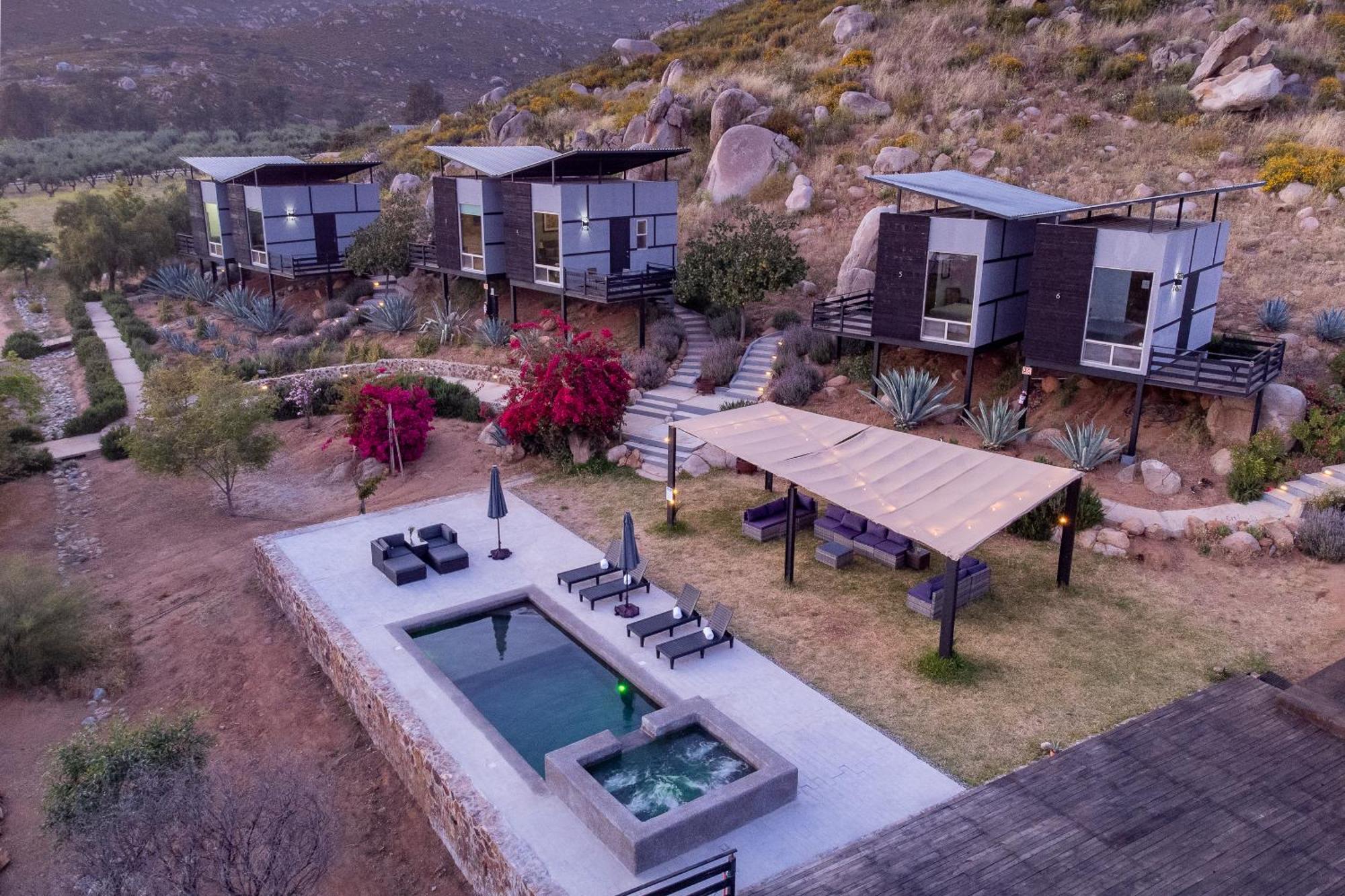 Atika Retreat Hotell Valle de Guadalupe Exteriör bild