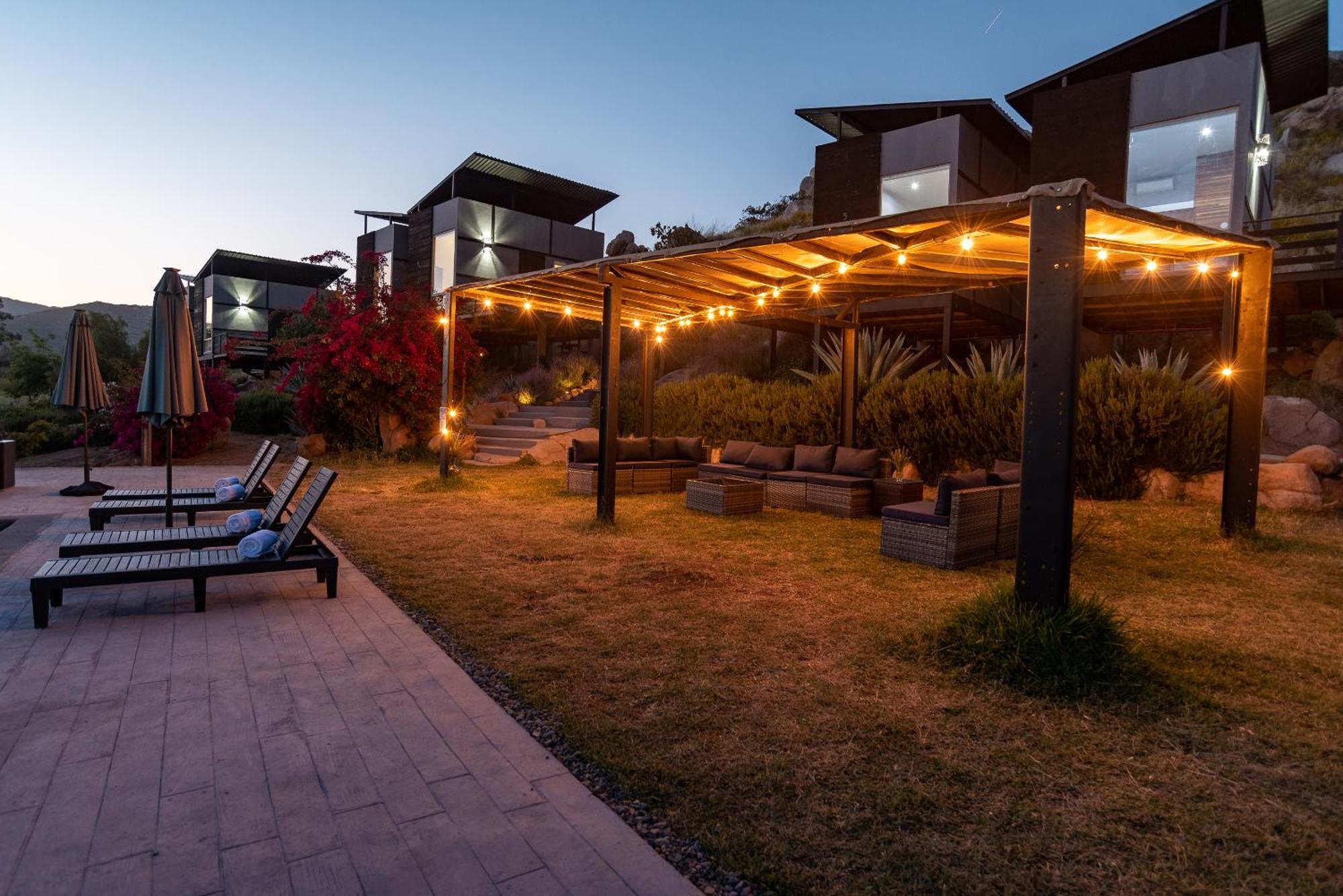Atika Retreat Hotell Valle de Guadalupe Exteriör bild